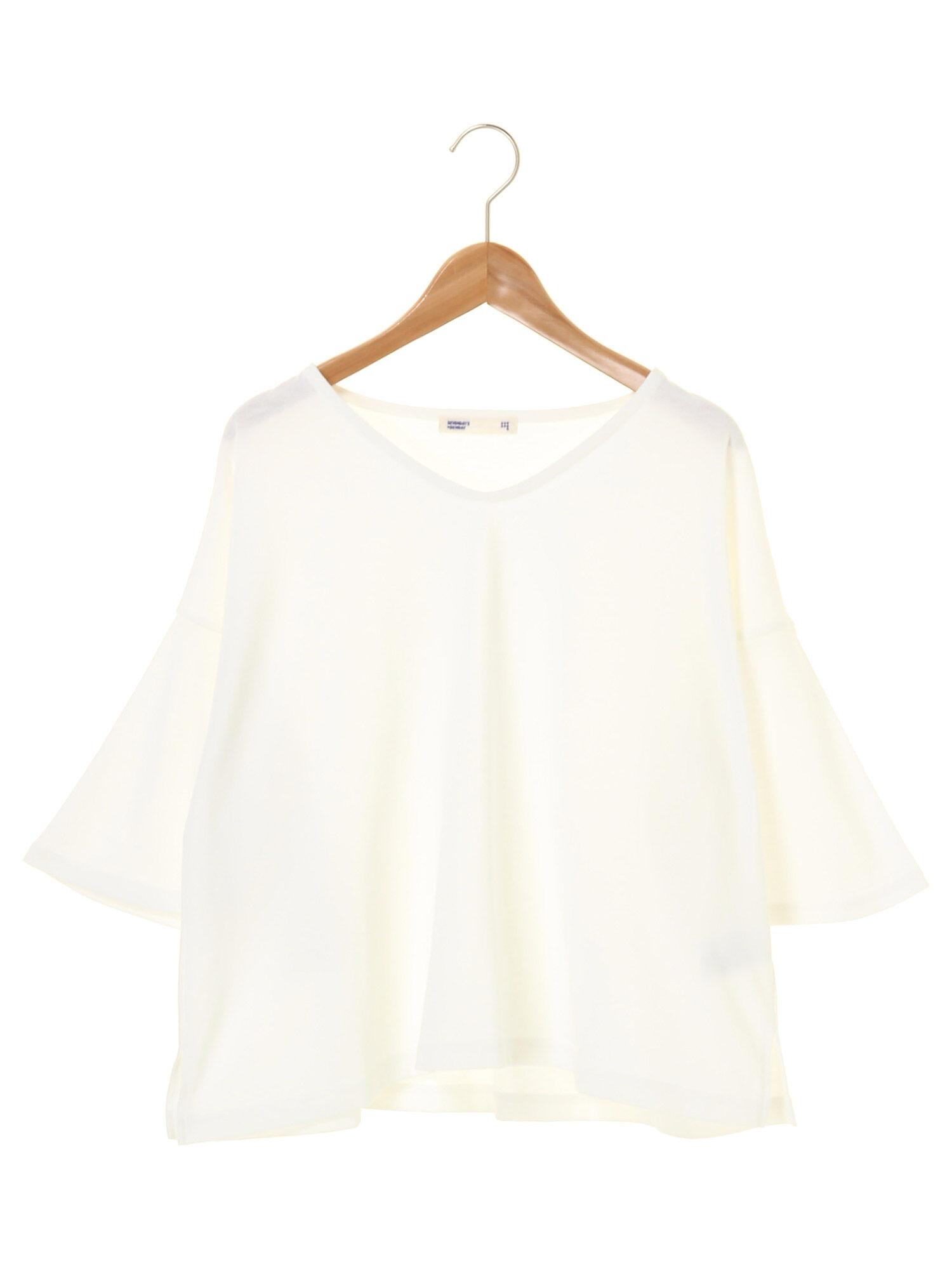 正規品、日本製 SEVENDAYS=SUNDAY　袖フレアープルオーバー Tシャツ/カットソー(半袖/袖なし)